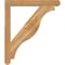 Ekena Millwork Funston Craftsman Rough Sawn Bracket, Western Red Cedar, 4"W x 38"D x 44"H BKT04X38X44FST04RWR - alternate 4